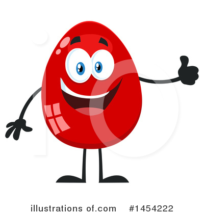 Royalty-Free (RF) Easter Egg Clipart Illustration by Hit Toon - Stock Sample #1454222