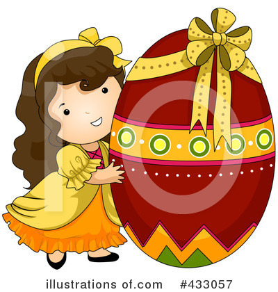 Royalty-Free (RF) Easter Egg Clipart Illustration by BNP Design Studio - Stock Sample #433057