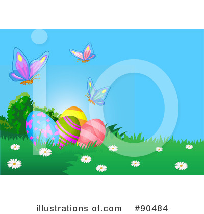 Easter Eggs Clipart #90484 by Pushkin