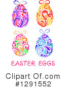 Easter Eggs Clipart #1291552 by Vector Tradition SM