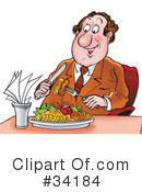 Eating Clipart #34184 by Alex Bannykh