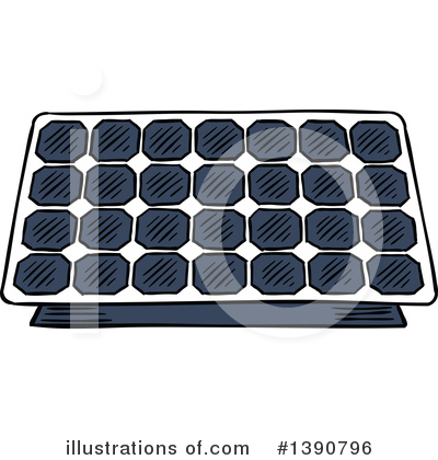 Solar Power Clipart #1390796 by Vector Tradition SM