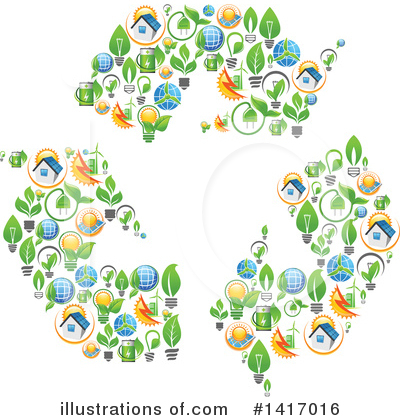 Green Energy Clipart #1417016 by Vector Tradition SM