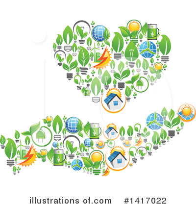 Go Green Clipart #1417022 by Vector Tradition SM