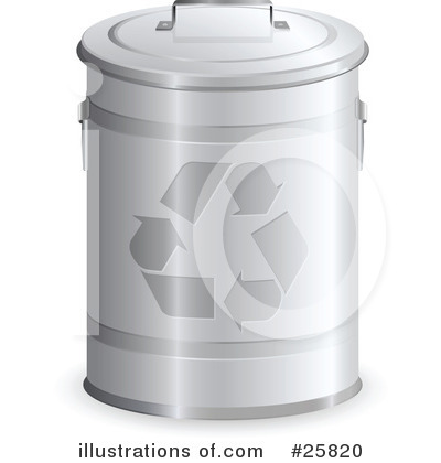 Trash Can Clipart #25820 by beboy