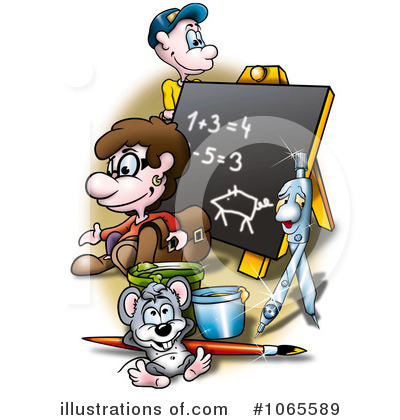 Royalty-Free (RF) Education Clipart Illustration by dero - Stock Sample #1065589