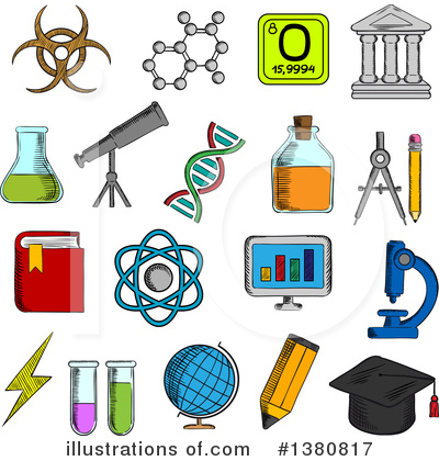 College Clipart #1380817 by Vector Tradition SM