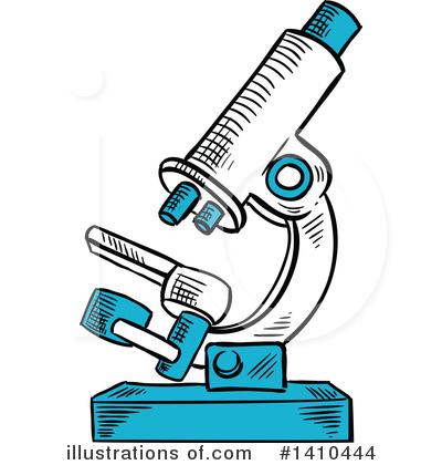 Microscope Clipart #1410444 by Vector Tradition SM