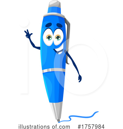 Pen Clipart #1757984 by Vector Tradition SM