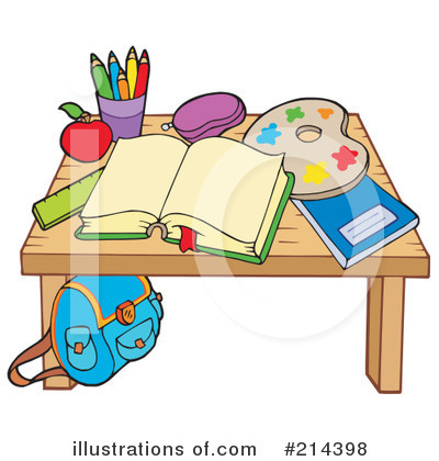 School Supplies Clipart #214398 by visekart