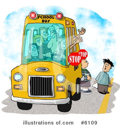 School Bus Clipart #6109 by djart