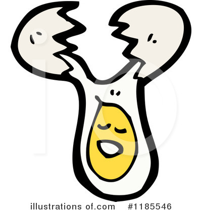 Royalty-Free (RF) Egg Clipart Illustration by lineartestpilot - Stock Sample #1185546