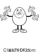 Egg Clipart #1741431 by Hit Toon