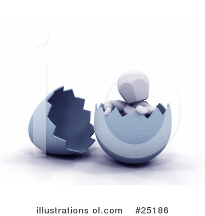 Royalty-Free (RF) Egg Clipart Illustration by KJ Pargeter - Stock Sample #25186