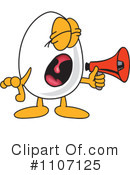 Egg Mascot Clipart #1107125 by Mascot Junction