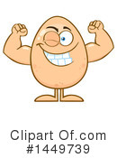 Egg Mascot Clipart #1449739 by Hit Toon