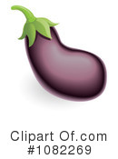 Eggplant Clipart #1082269 by AtStockIllustration