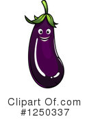 Eggplant Clipart #1250337 by Vector Tradition SM
