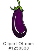 Eggplant Clipart #1250338 by Vector Tradition SM