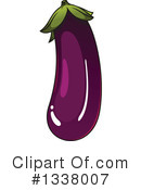 Eggplant Clipart #1338007 by Vector Tradition SM