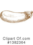 Eggplant Clipart #1382364 by Vector Tradition SM