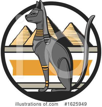 Egyptian Pyramids Clipart #1625949 by Vector Tradition SM