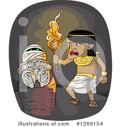 Royalty-Free (RF) Egyptian Clipart Illustration by BNP Design Studio - Stock Sample #1269154