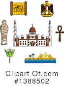 Egyptian Clipart #1388502 by Vector Tradition SM