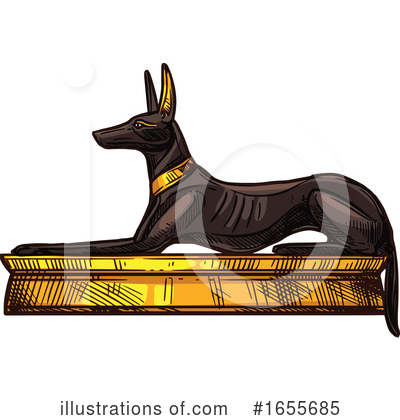 Anubis Clipart #1655685 by Vector Tradition SM