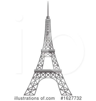 Royalty-Free (RF) Eiffel Tower Clipart Illustration by Vector Tradition SM - Stock Sample #1627732