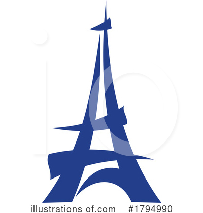 Eiffel Tower Clipart #1794990 by Vector Tradition SM