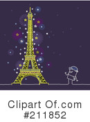 Eiffel Tower Clipart #211852 by NL shop