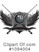 Eight Ball Clipart #1094004 by Chromaco
