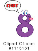Eight Clipart #1116161 by Hit Toon