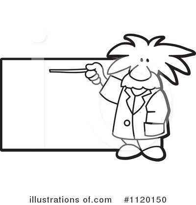 Einstein Clipart #1120150 by Mascot Junction
