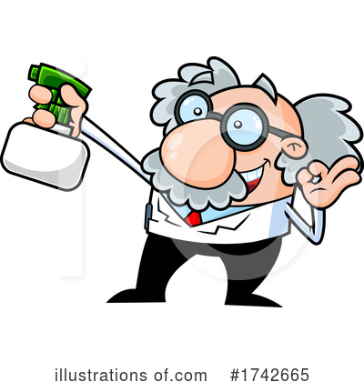 Scientist Clipart #1742665 by Hit Toon