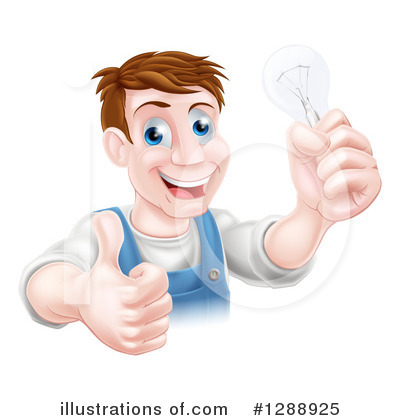 Lightbulb Clipart #1288925 by AtStockIllustration