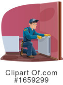 Electrician Clipart #1659299 by Vector Tradition SM