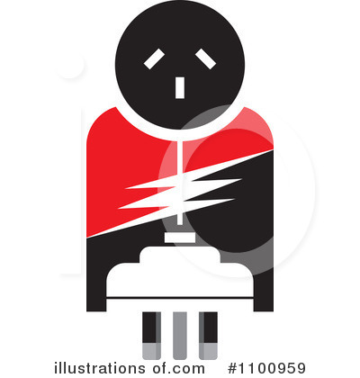 Royalty-Free (RF) Electricity Clipart Illustration by Lal Perera - Stock Sample #1100959
