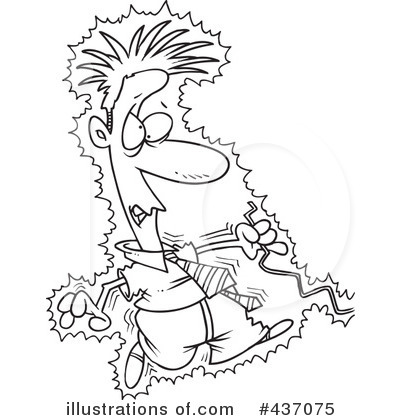 Electrocuted Clipart #437075 by toonaday