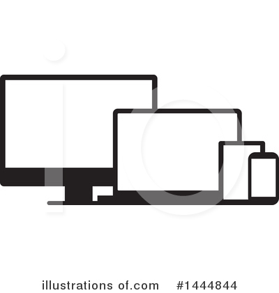 Laptop Clipart #1444844 by ColorMagic
