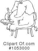 Elephant Clipart #1053000 by djart
