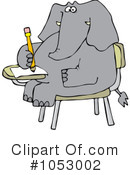 Elephant Clipart #1053002 by djart