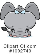 Elephant Clipart #1092749 by Cory Thoman