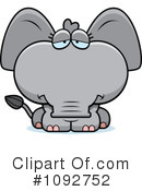 Elephant Clipart #1092752 by Cory Thoman