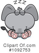 Elephant Clipart #1092753 by Cory Thoman