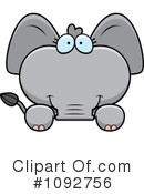 Elephant Clipart #1092756 by Cory Thoman