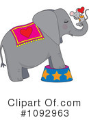 Elephant Clipart #1092963 by Maria Bell