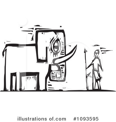 Elephant Clipart #1093595 by xunantunich