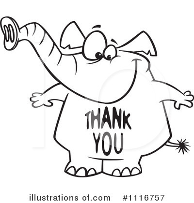 Thank You Clipart #1116757 by toonaday